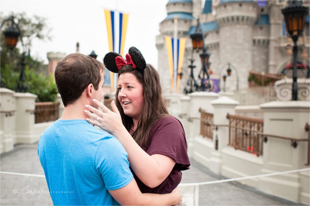 Magic Kingdom Proposal Photography