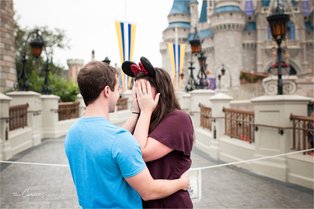 Magic Kingdom Proposal Photography