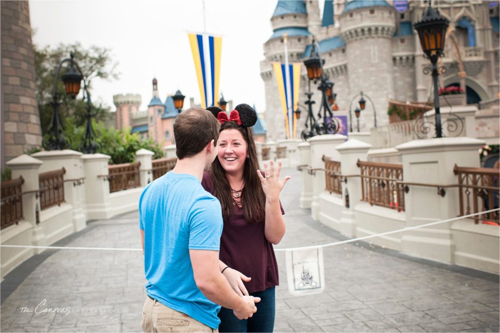 Magic Kingdom Proposal Photography