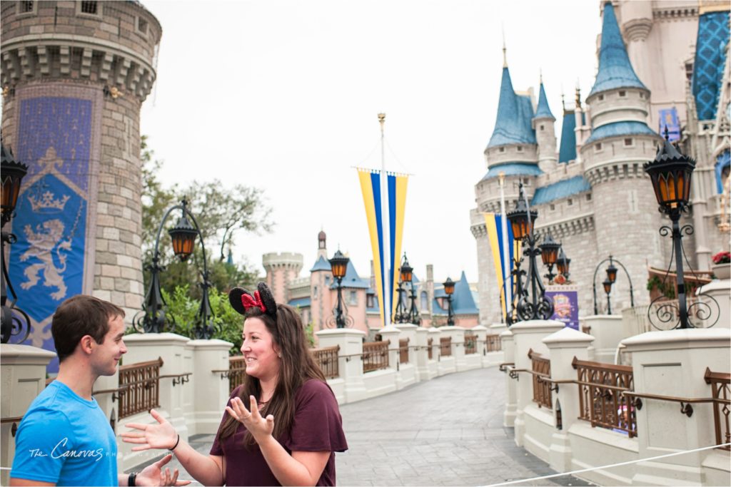 Magic Kingdom Proposal Photography