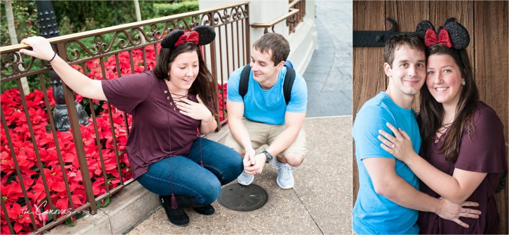 Magic Kingdom Proposal Photography