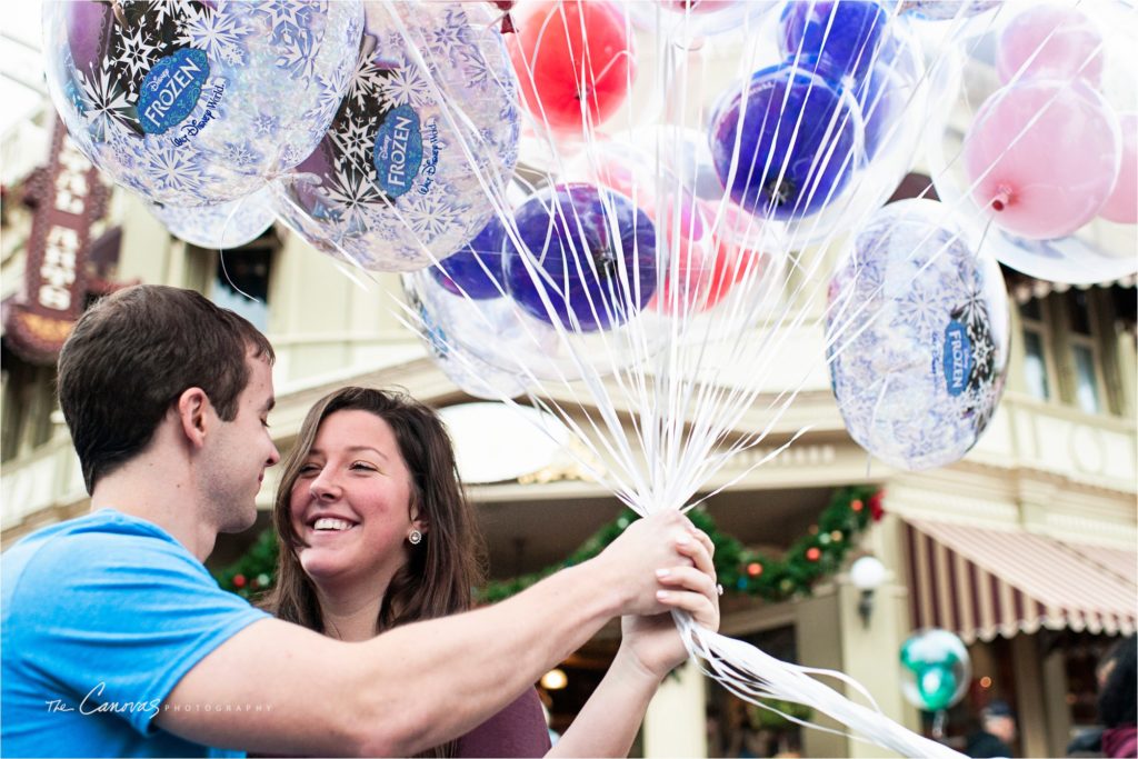 Magic Kingdom Proposal Photography