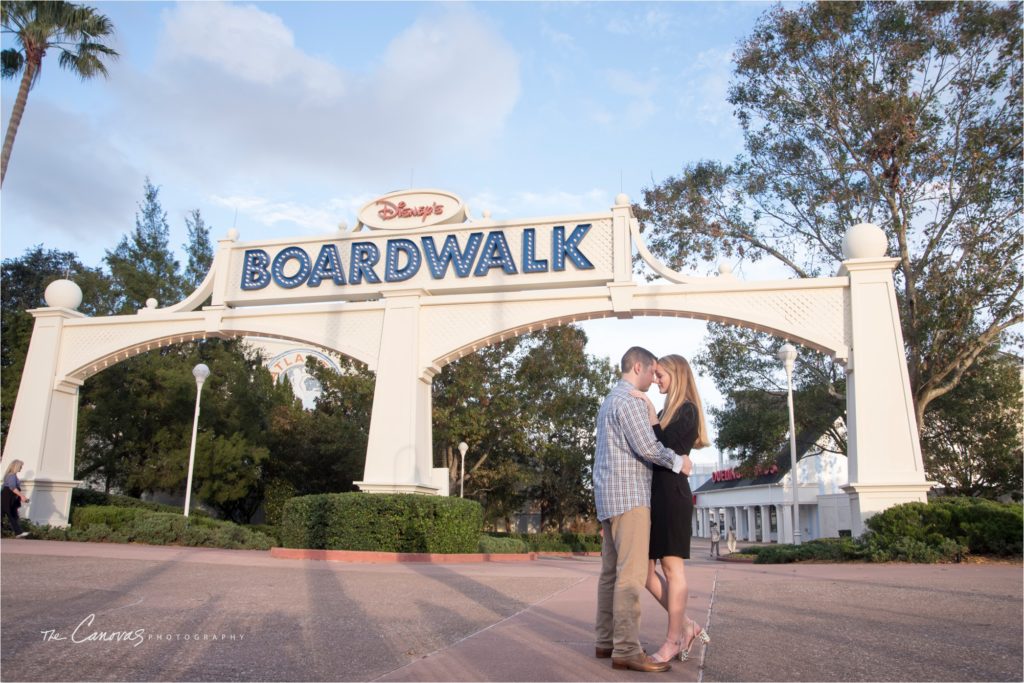 Disney's Boardwalk Resort Proposal Photography