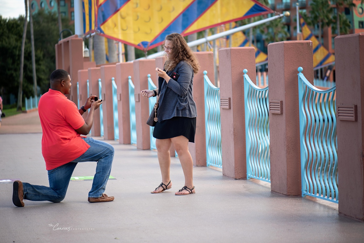 disney boardwalk proposal, engagement photographer orlando, disney world engagement photography, proposal photography in orlando