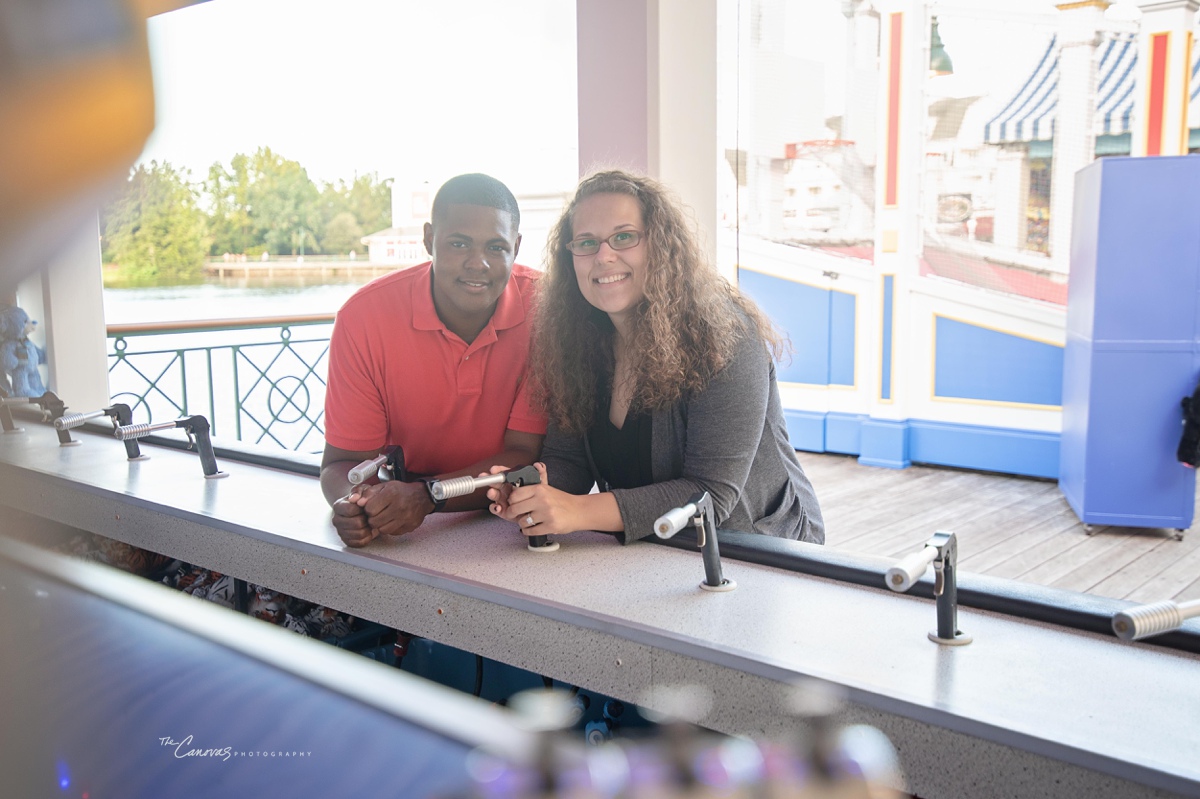 disney boardwalk proposal, engagement photographer orlando, disney world engagement photography, proposal photography in orlando