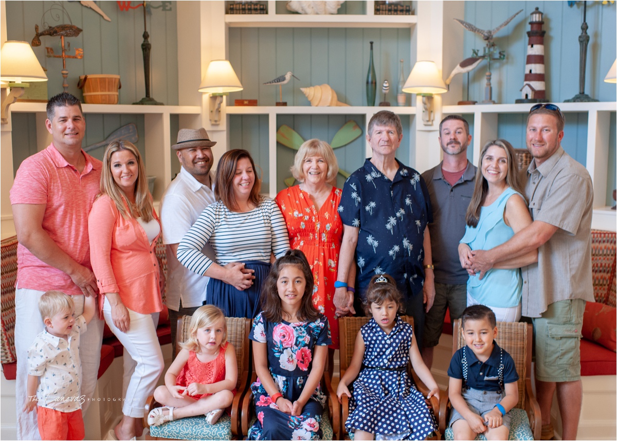 Disney Family Portraits | Disney's Beach Club Resort | Family Reunion