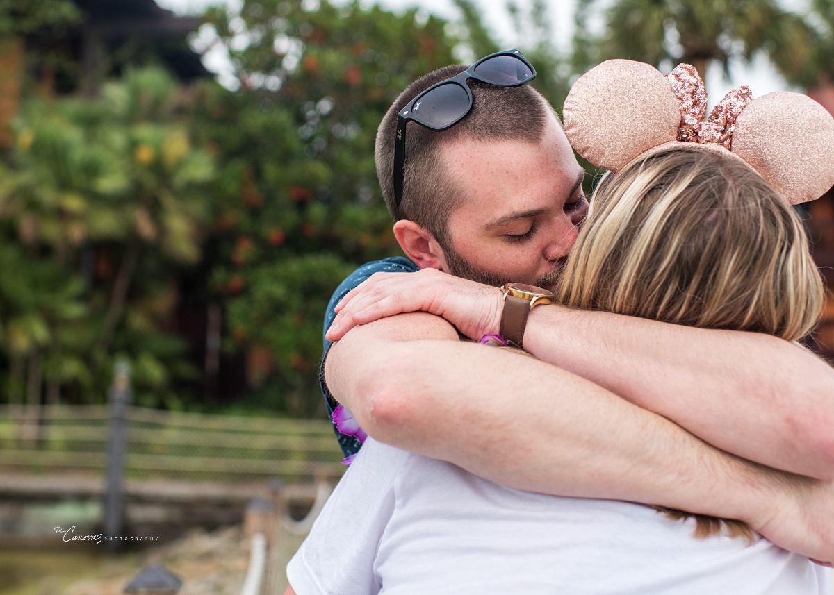 quietest proposal ever | disney polynesian resort