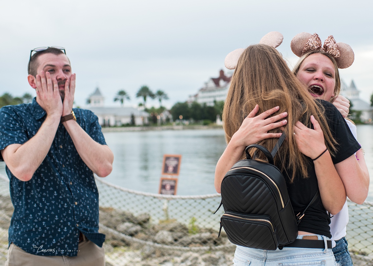 quietest proposal ever | disney polynesian resort