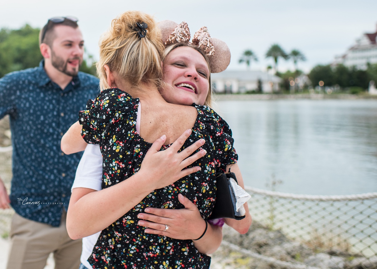 quietest proposal ever | disney polynesian resort