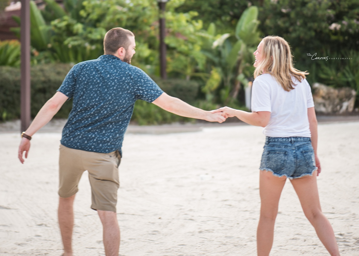 quietest proposal ever | disney polynesian resort