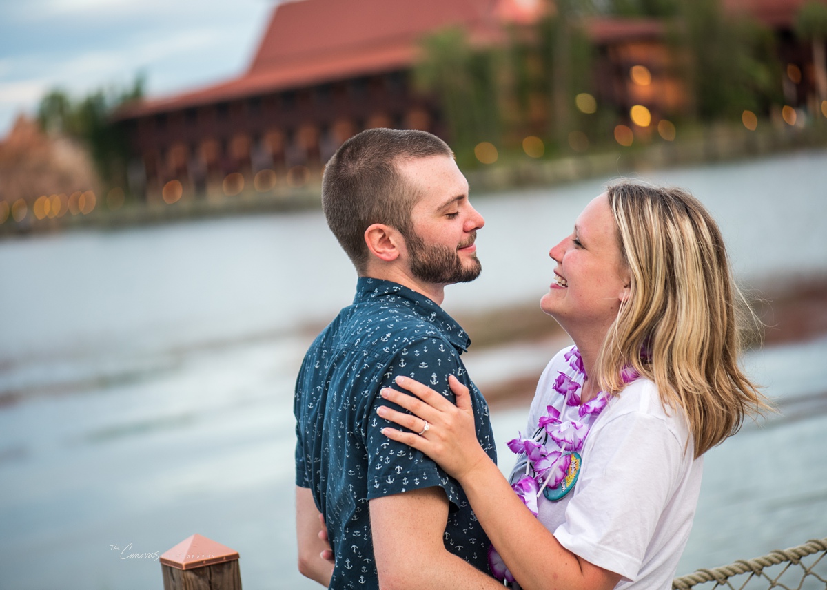 quietest proposal ever | disney polynesian resort