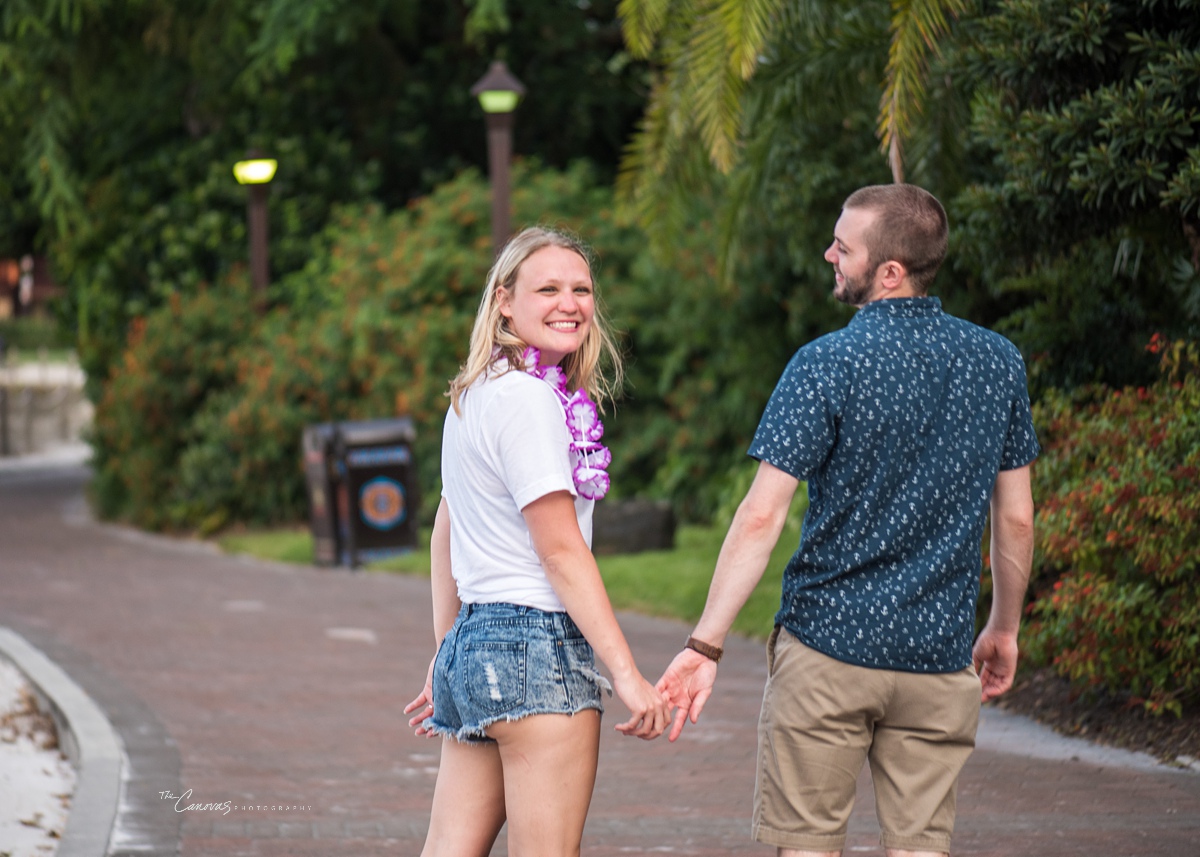 quietest proposal ever | disney polynesian resort