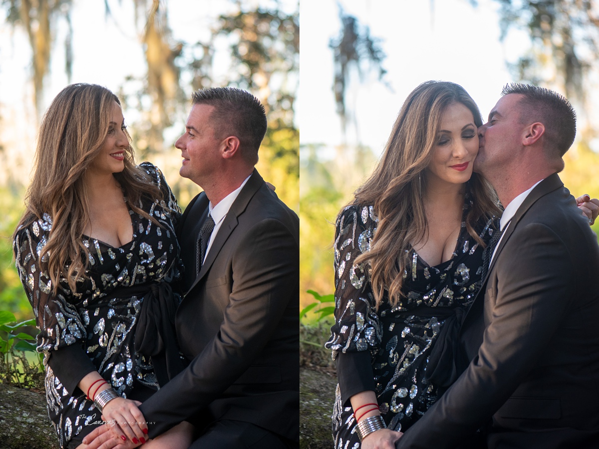 DeLand Sunset Engagement Photoshoot