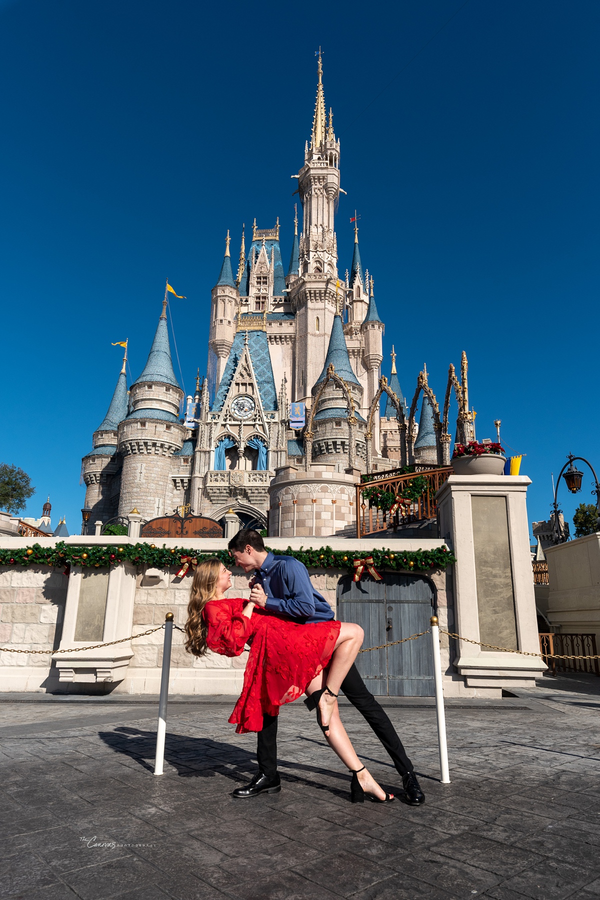 Magic Kingdom Engagement Photography