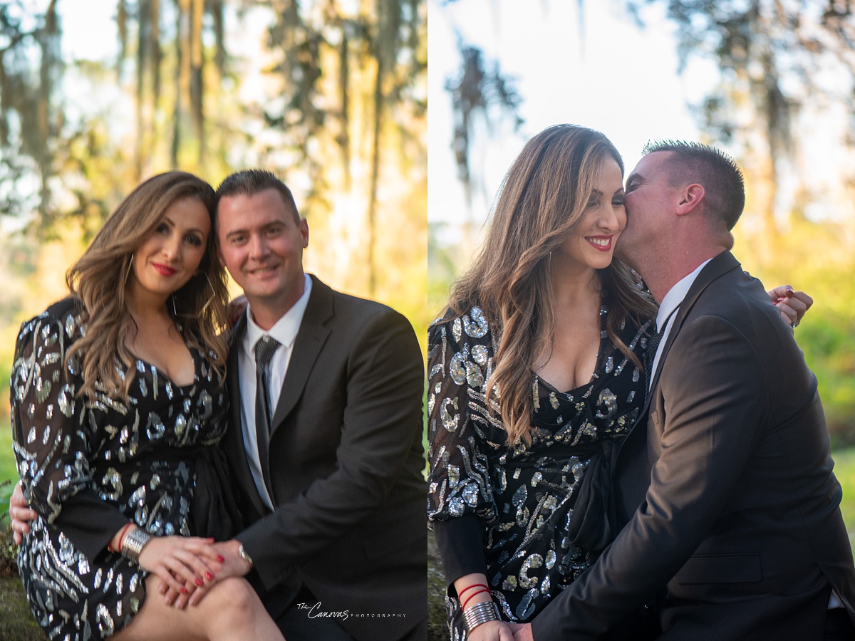 DeLand Sunset Engagement Photoshoot