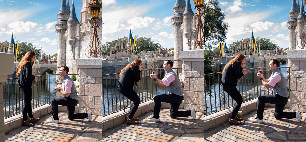 Proposal at Disney World Florida Photography