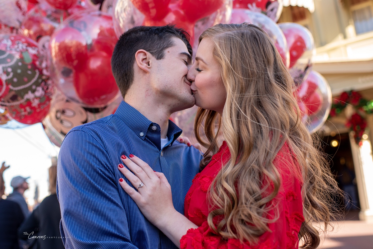 Magic Kingdom Engagement Photography