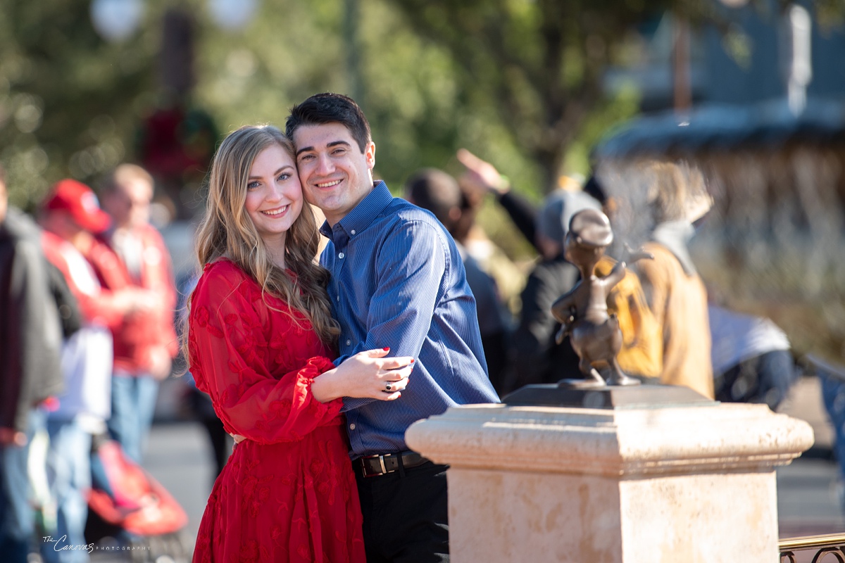 Magic Kingdom Engagement Photography