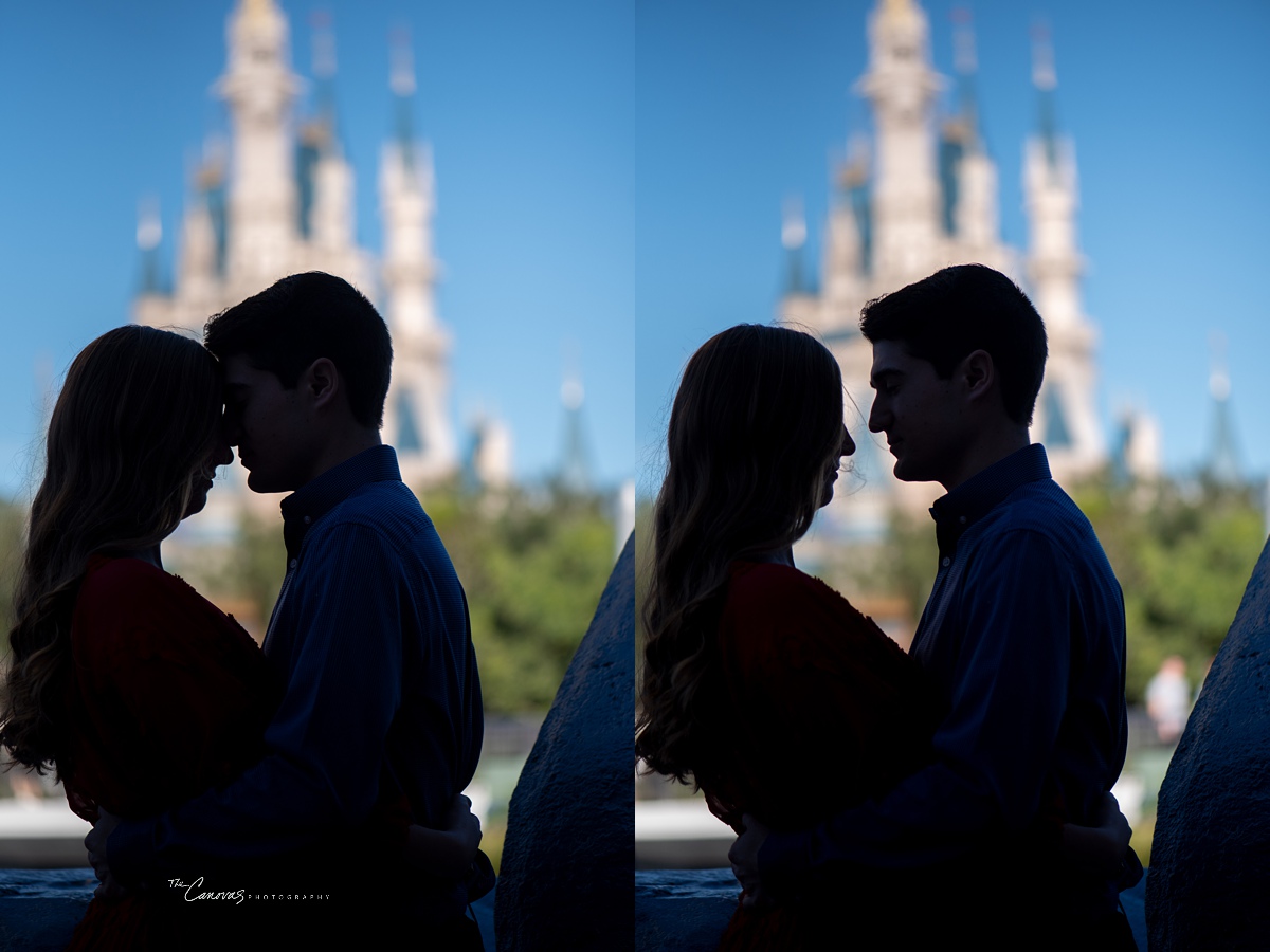 Magic Kingdom Engagement Photography