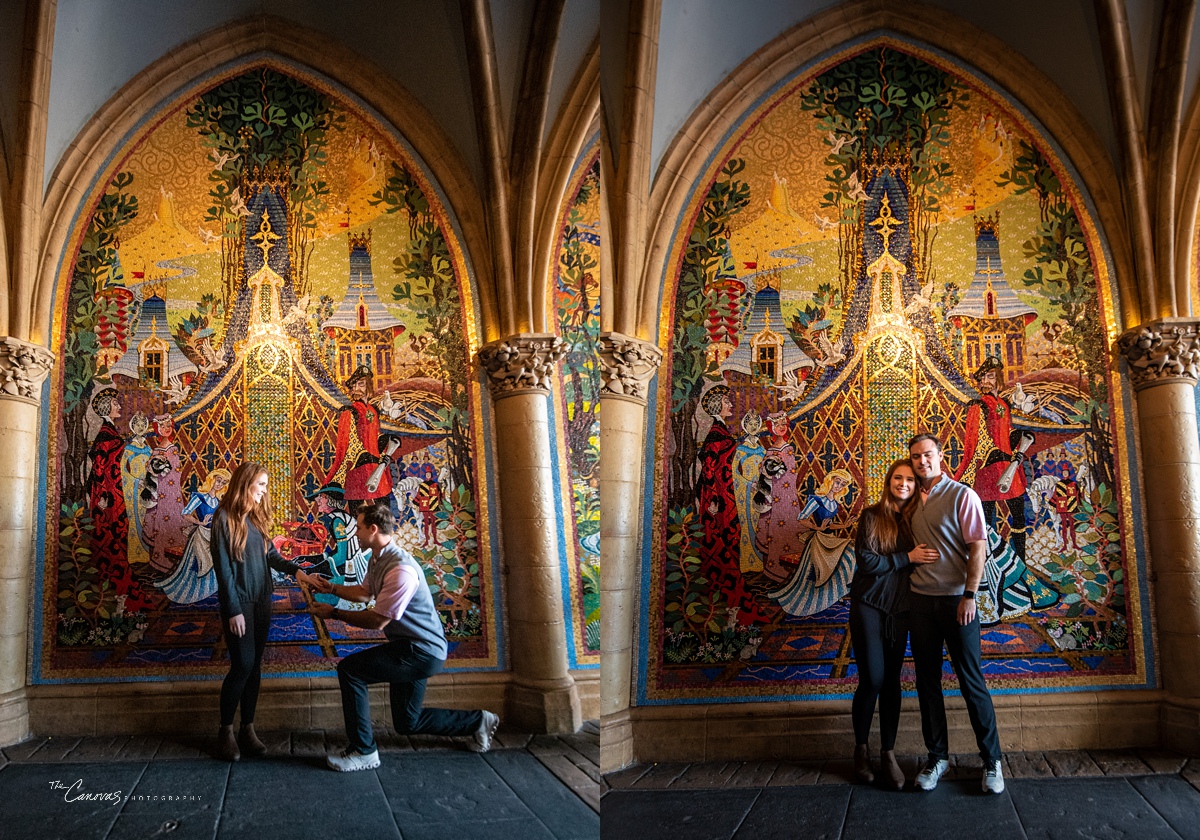 Proposal at Disney World Florida Photography