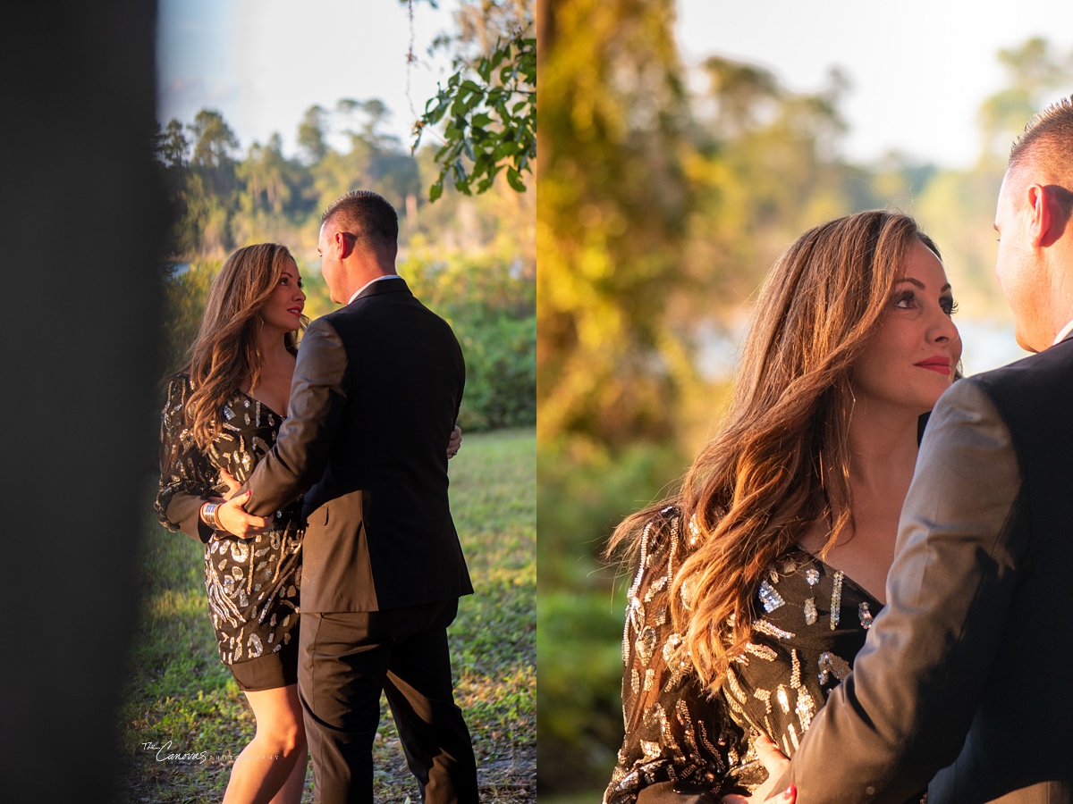 DeLand Sunset Engagement Photoshoot