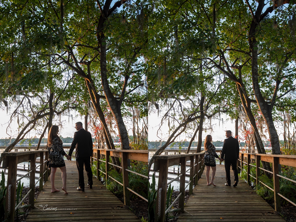 DeLand Sunset Engagement Photoshoot