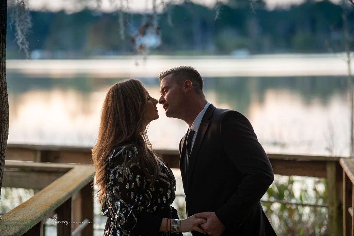 DeLand Sunset Engagement Photoshoot