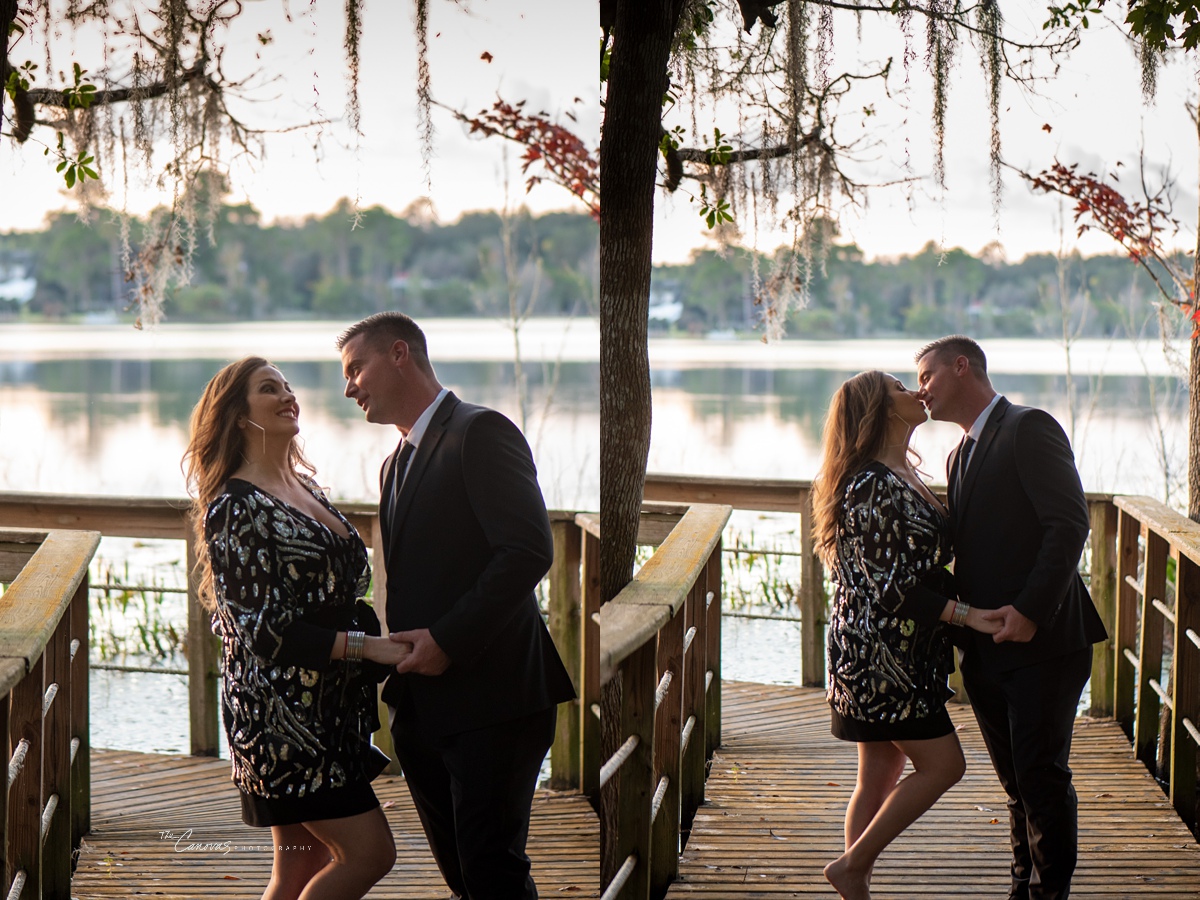 DeLand Sunset Engagement Photoshoot