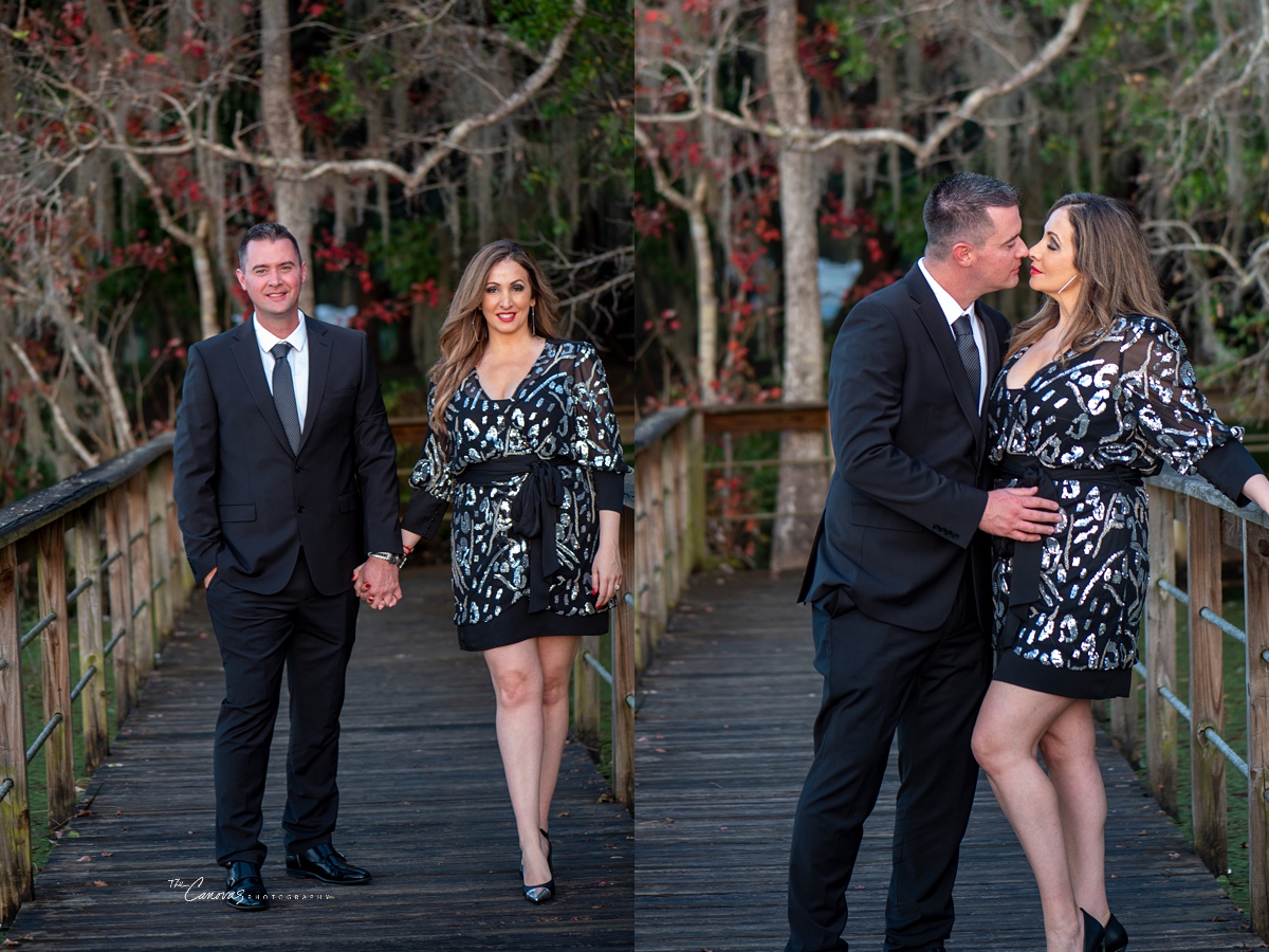 DeLand Sunset Engagement Photoshoot