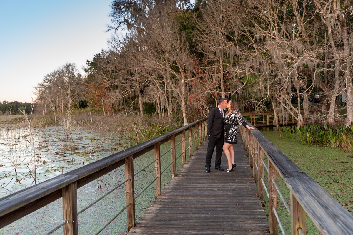 DeLand Sunset Engagement Photoshoot