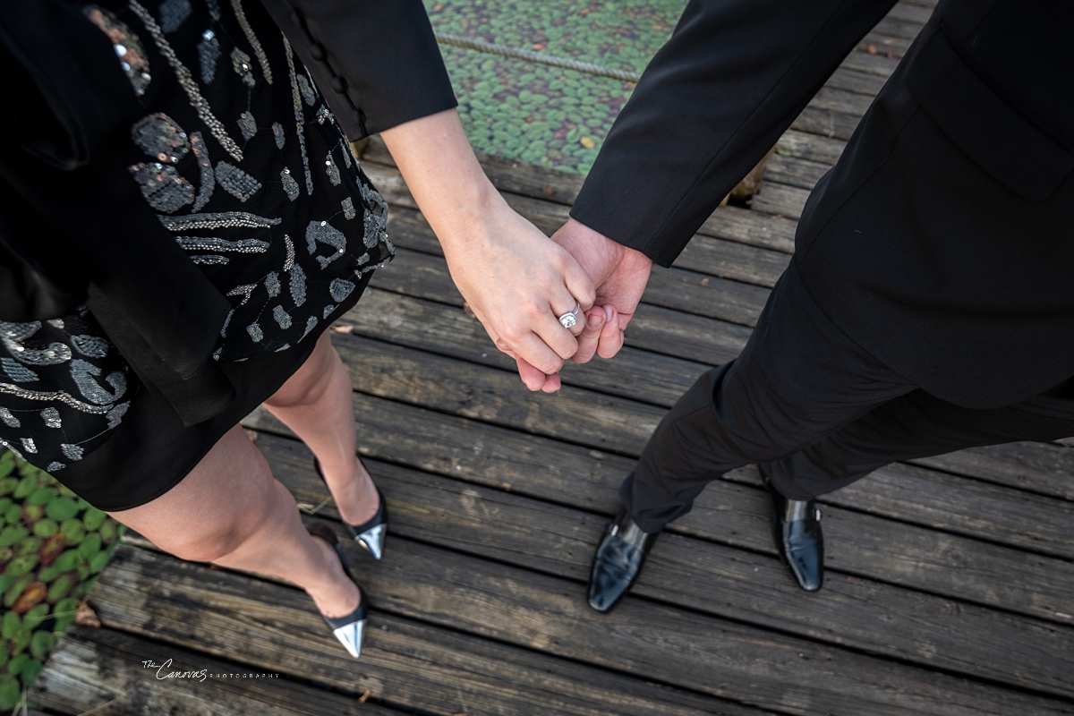 DeLand Sunset Engagement Photoshoot