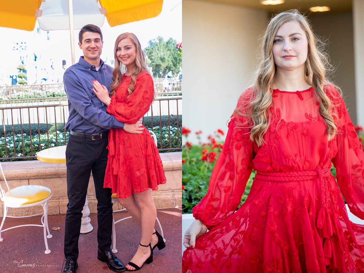 disney engagement photos