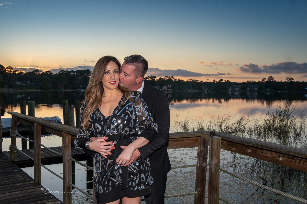 DeLand Sunset Engagement Photoshoot