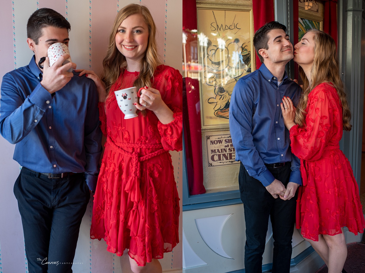 disney engagement photos