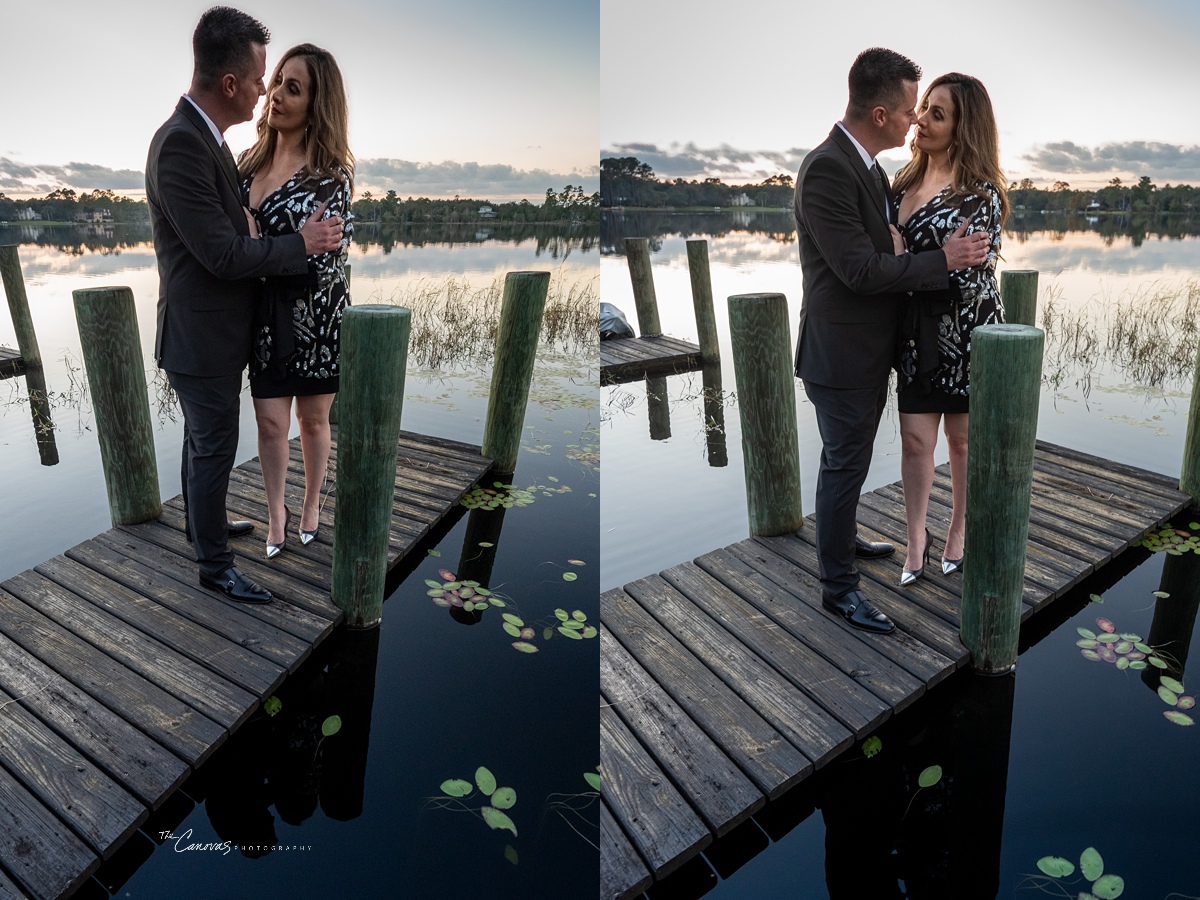 DeLand Sunset Engagement Photoshoot