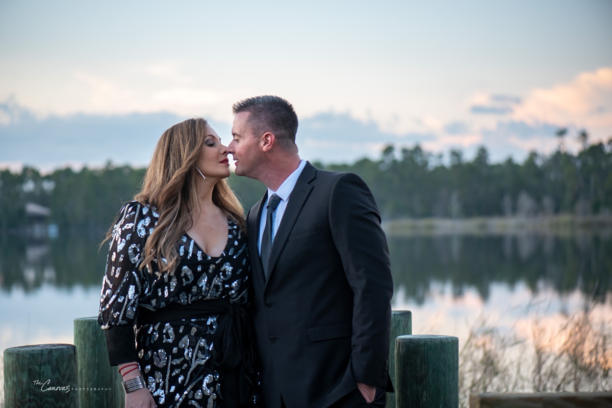 DeLand Sunset Engagement Photoshoot