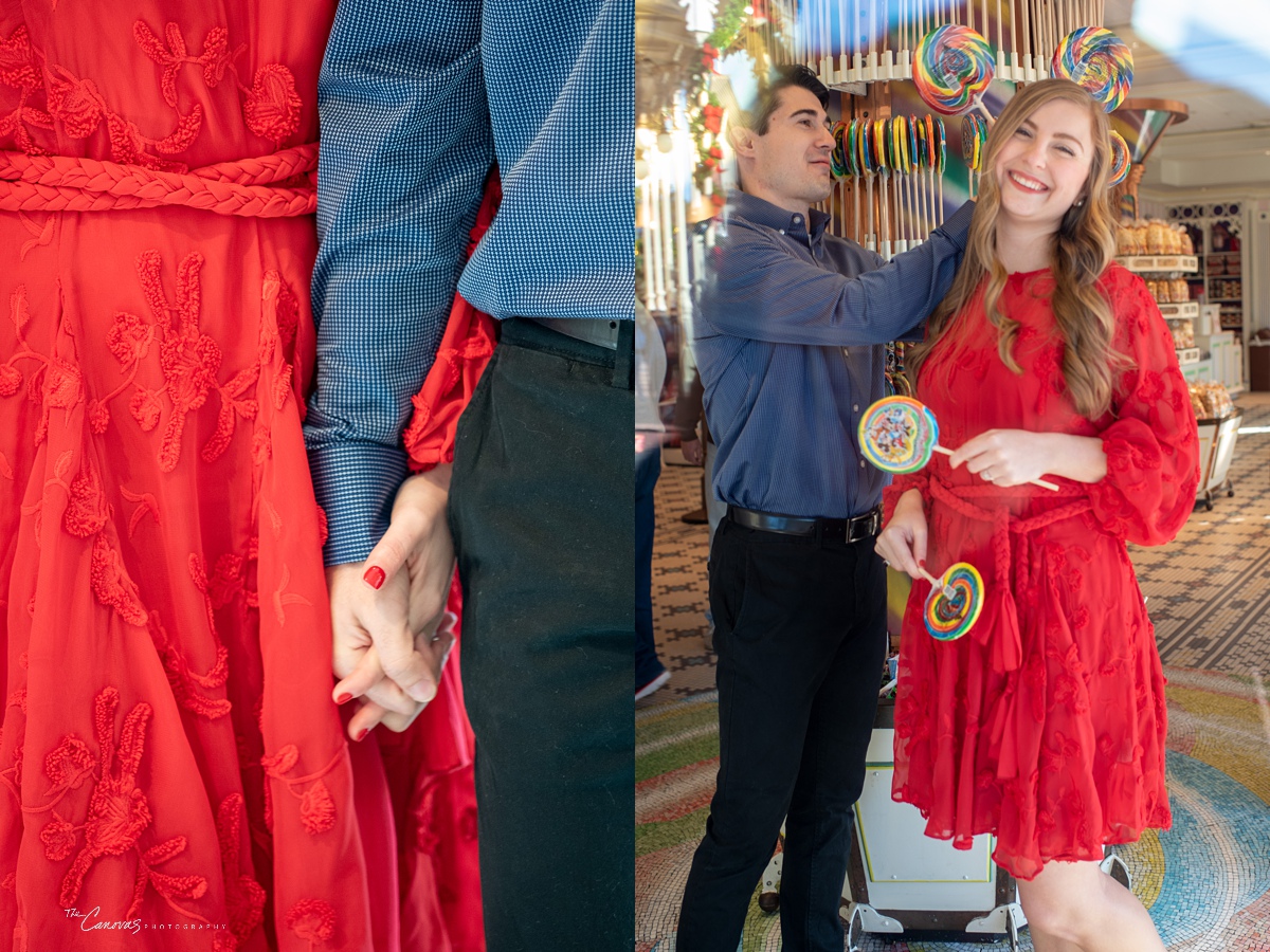 disney engagement photos