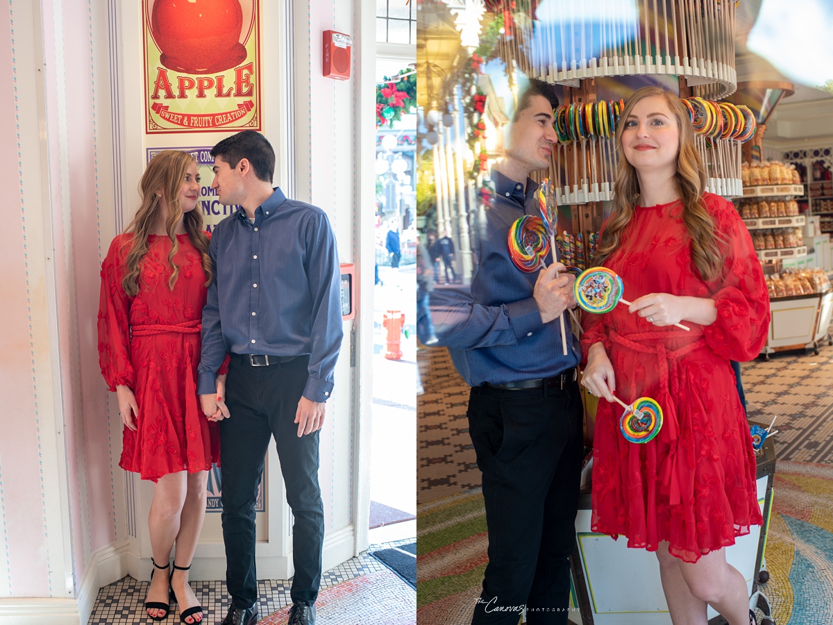 disney engagement photos