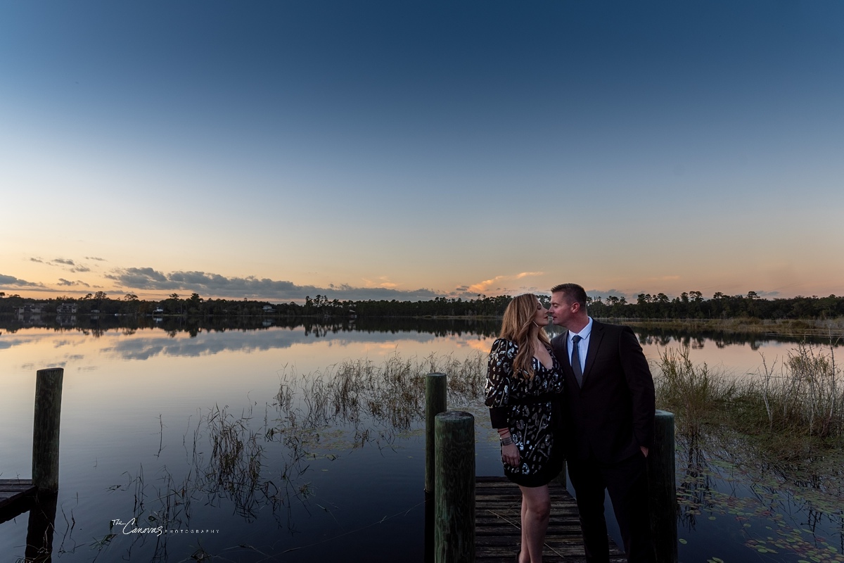 DeLand Sunset Engagement Photoshoot