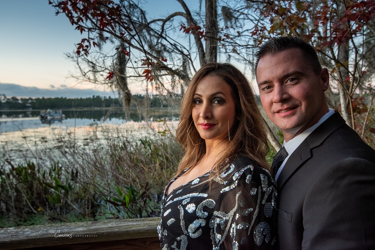 DeLand Sunset Engagement Photoshoot