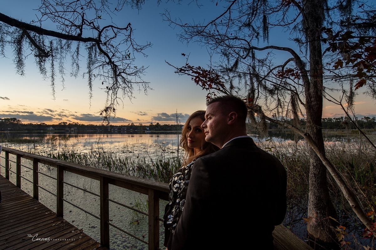 DeLand Sunset Engagement Photoshoot