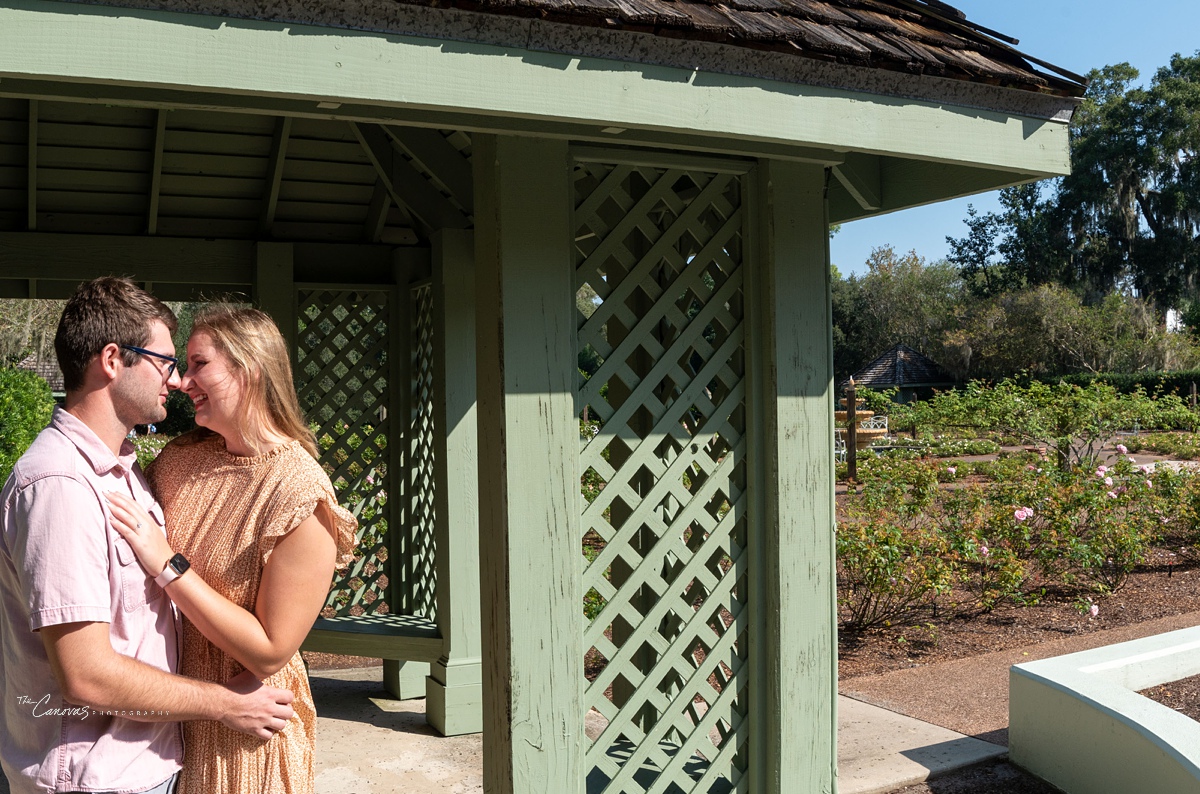 Harry P. Leu Gardens Proposal Photography Session