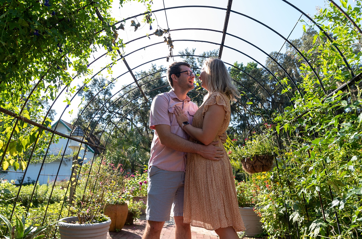 Harry P. Leu Gardens Proposal Photography Session