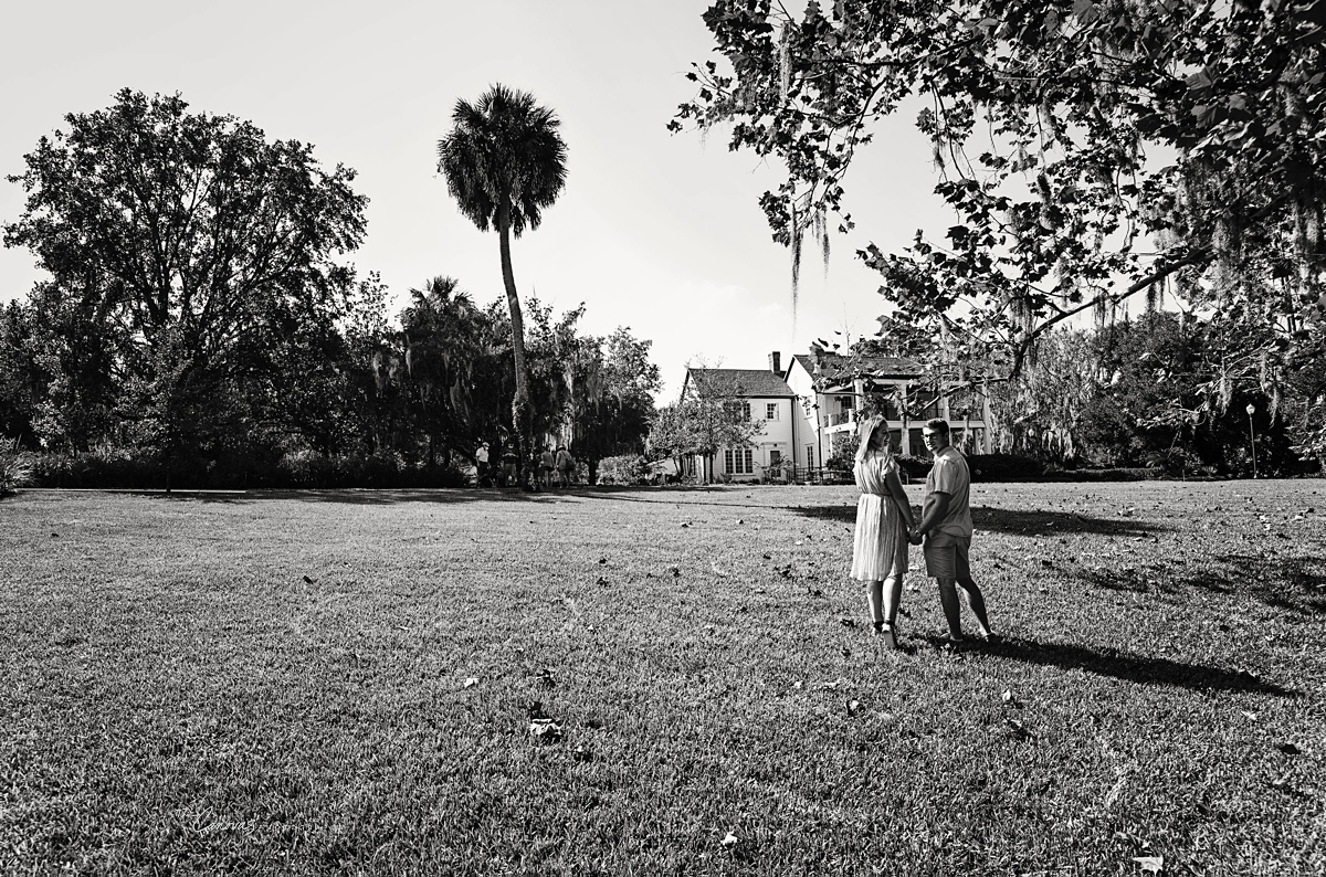 Harry P. Leu Gardens Proposal Photography Session