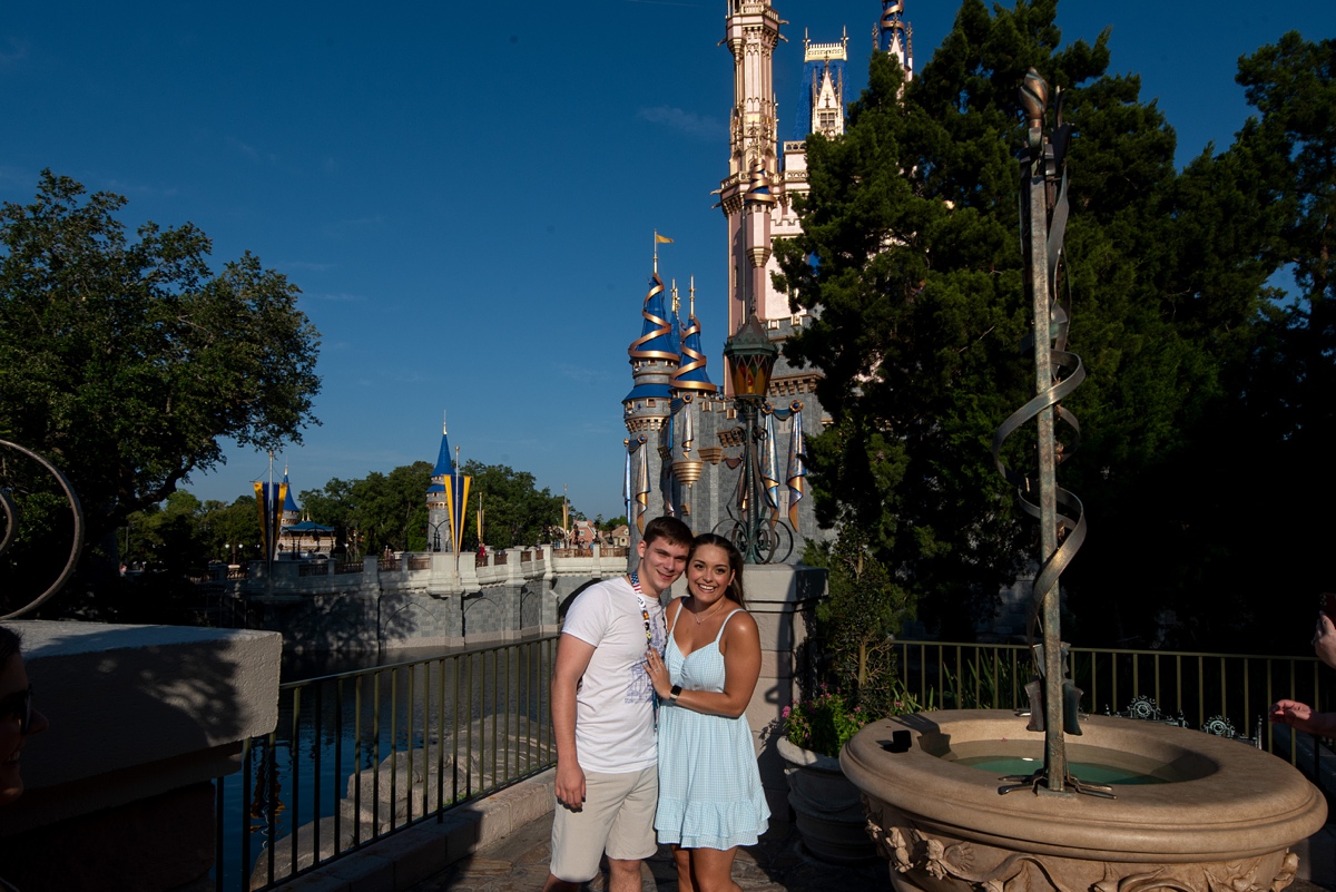 Disney's Magic Kingdom Proposal Photography