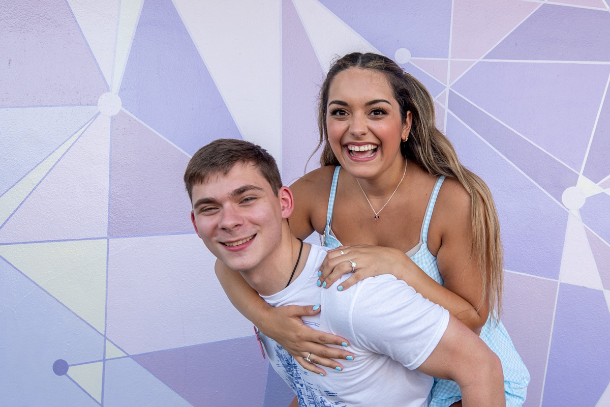 Disney's Magic Kingdom Proposal Photography