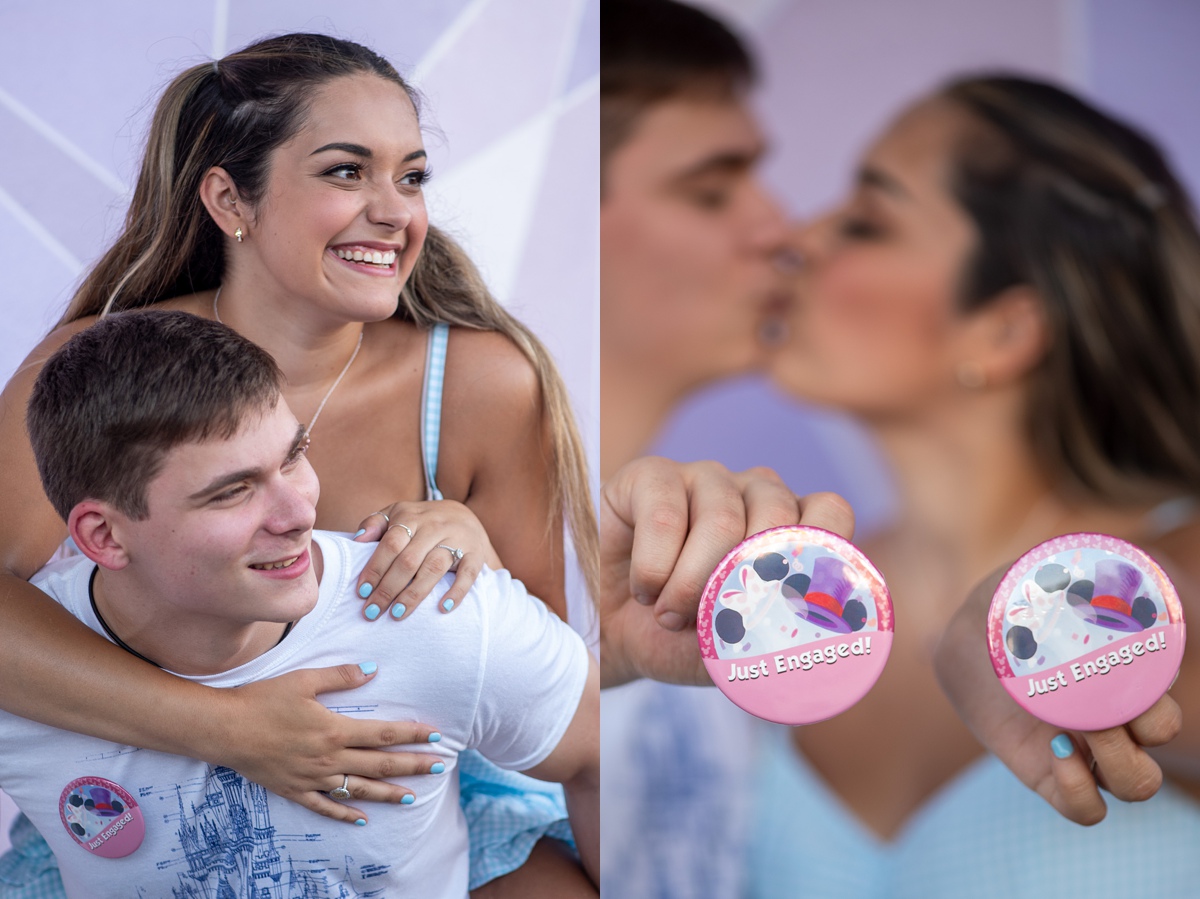 Disney's Magic Kingdom Proposal Photography