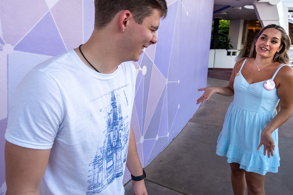 Disney's Magic Kingdom Proposal Photography