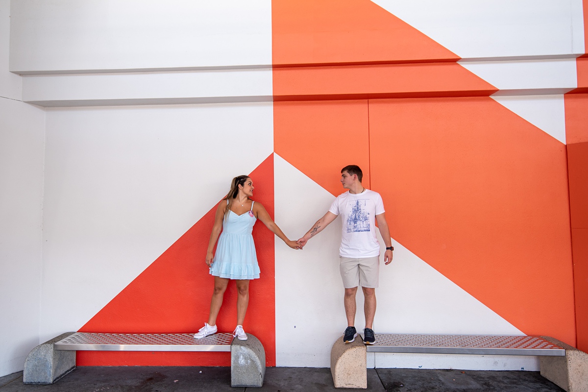 Disney's Magic Kingdom Proposal Photography