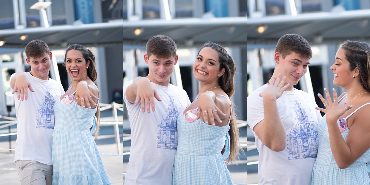 Disney's Magic Kingdom Proposal Photography